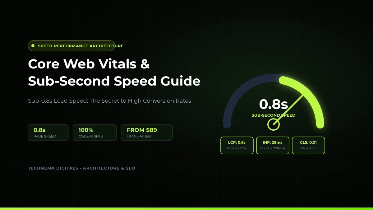 Core Web Vitals Speed and Conversion Guide