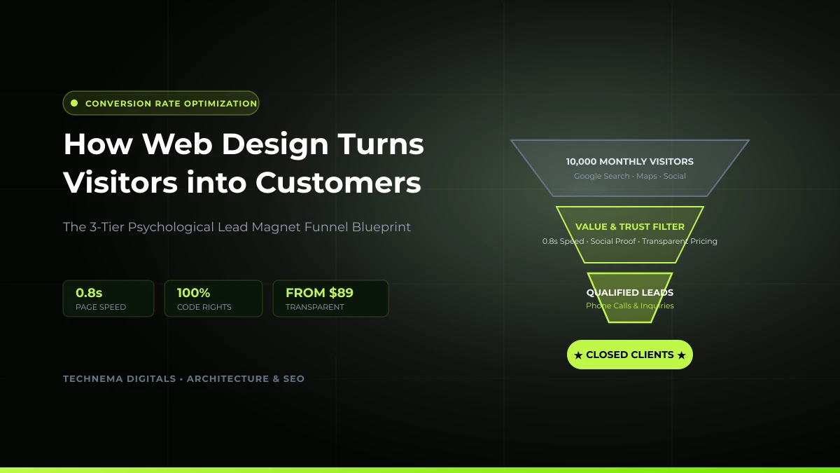 How High-Converting Web Design Turns Visitors into Customers