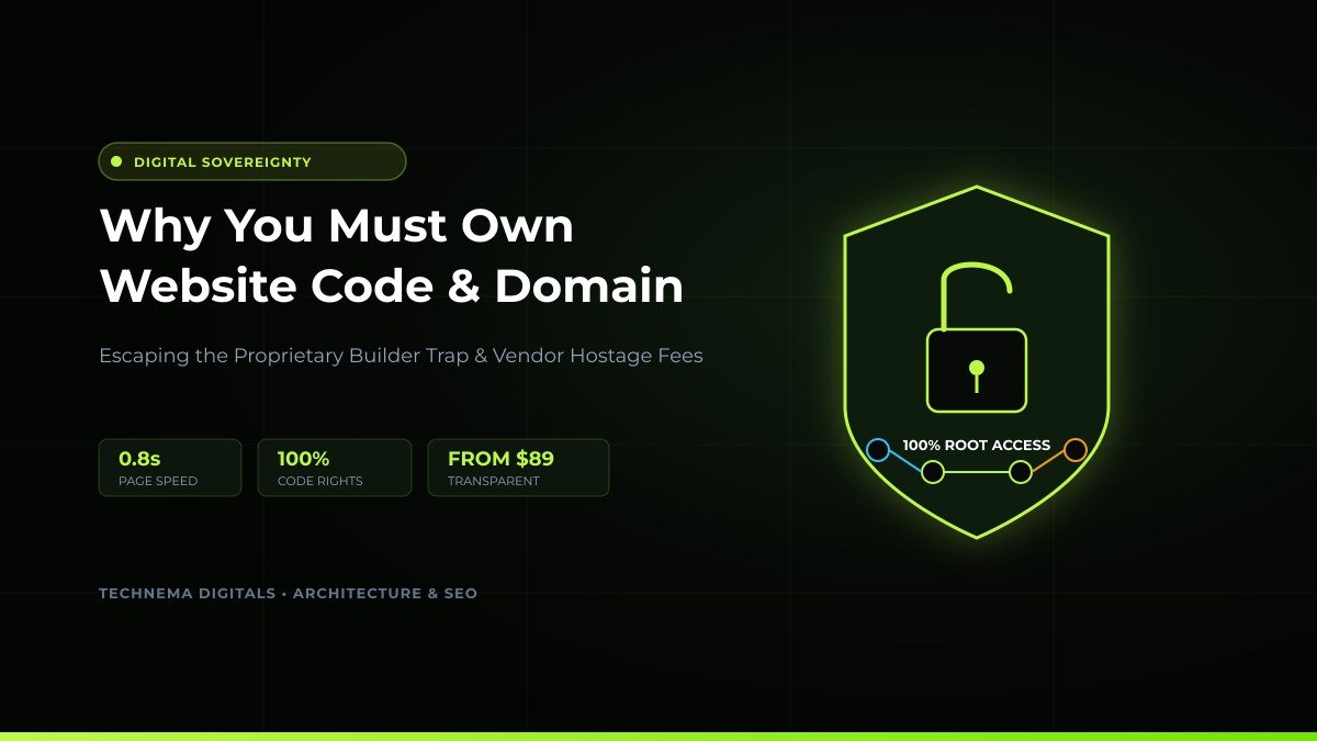 Why Own Website Source Code and Domain Name