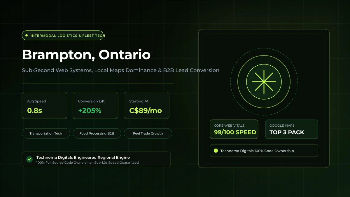 Brampton Web Design & Local SEO - Technema Digitals