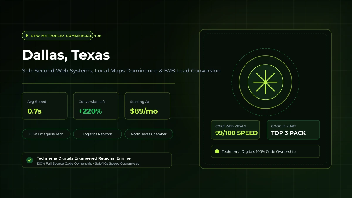 Dallas, TX Web Design & Local SEO