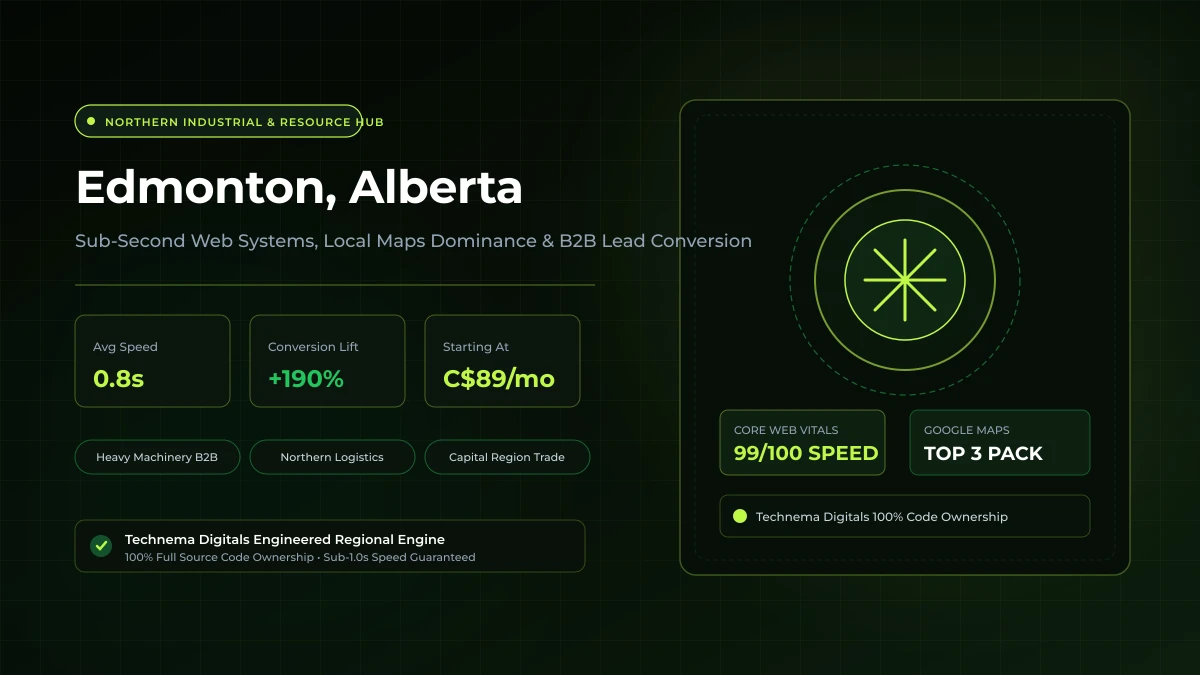 Edmonton Web Design & Local SEO - Technema Digitals