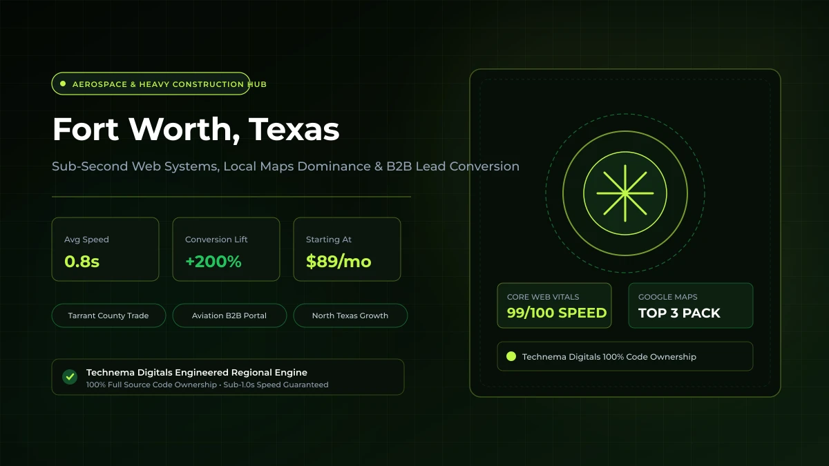 Fort Worth Web Design & Local SEO - Technema Digitals