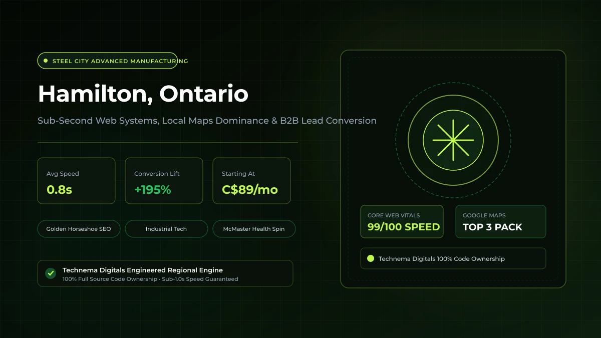 Hamilton Web Design & Local SEO - Technema Digitals