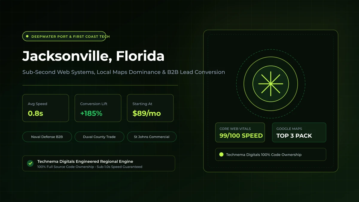 Jacksonville Web Design & Local SEO - Technema Digitals