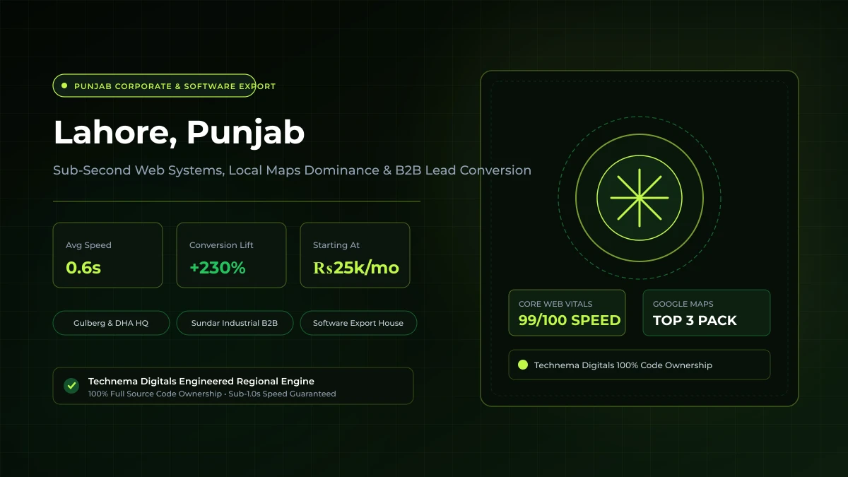 Lahore Web Design & Local SEO - Technema Digitals
