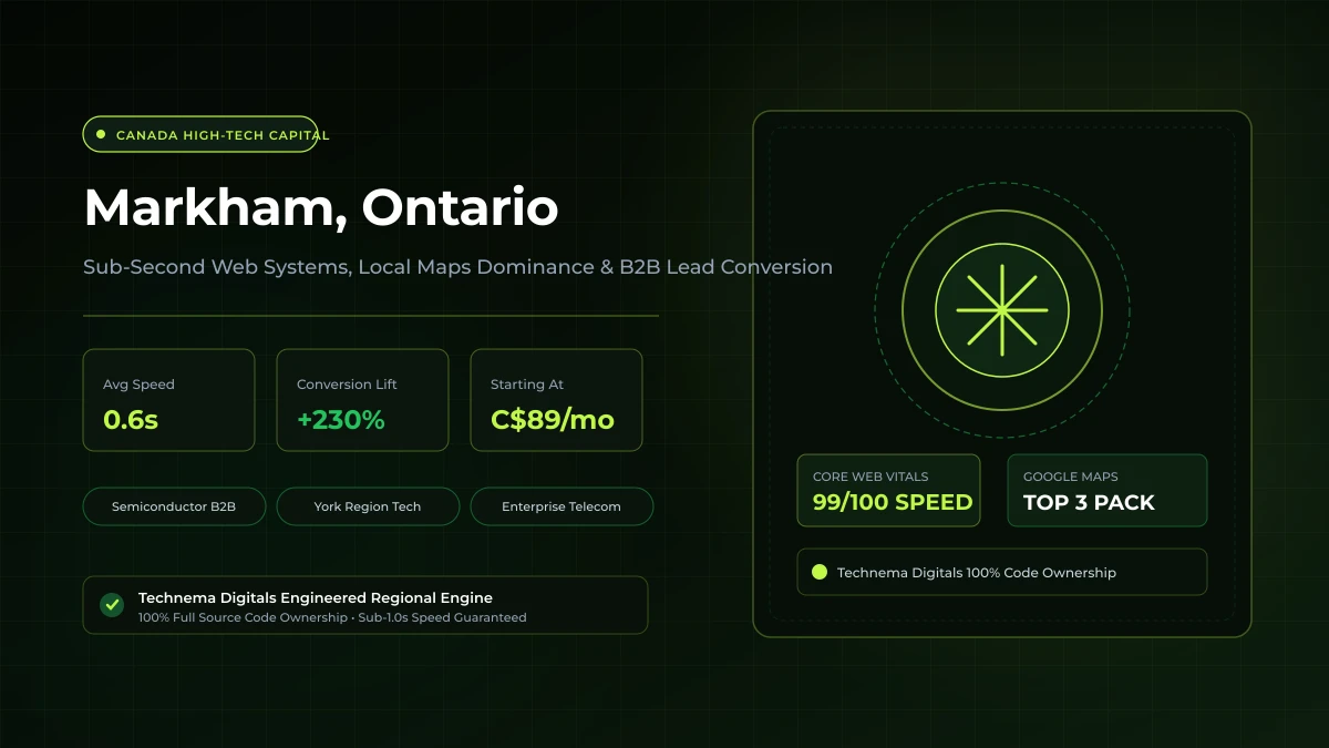 Markham Web Design & Local SEO - Technema Digitals