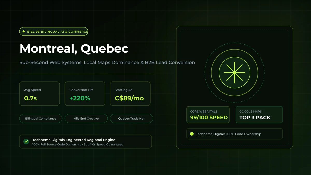 Montreal, QC Web Design & Local SEO