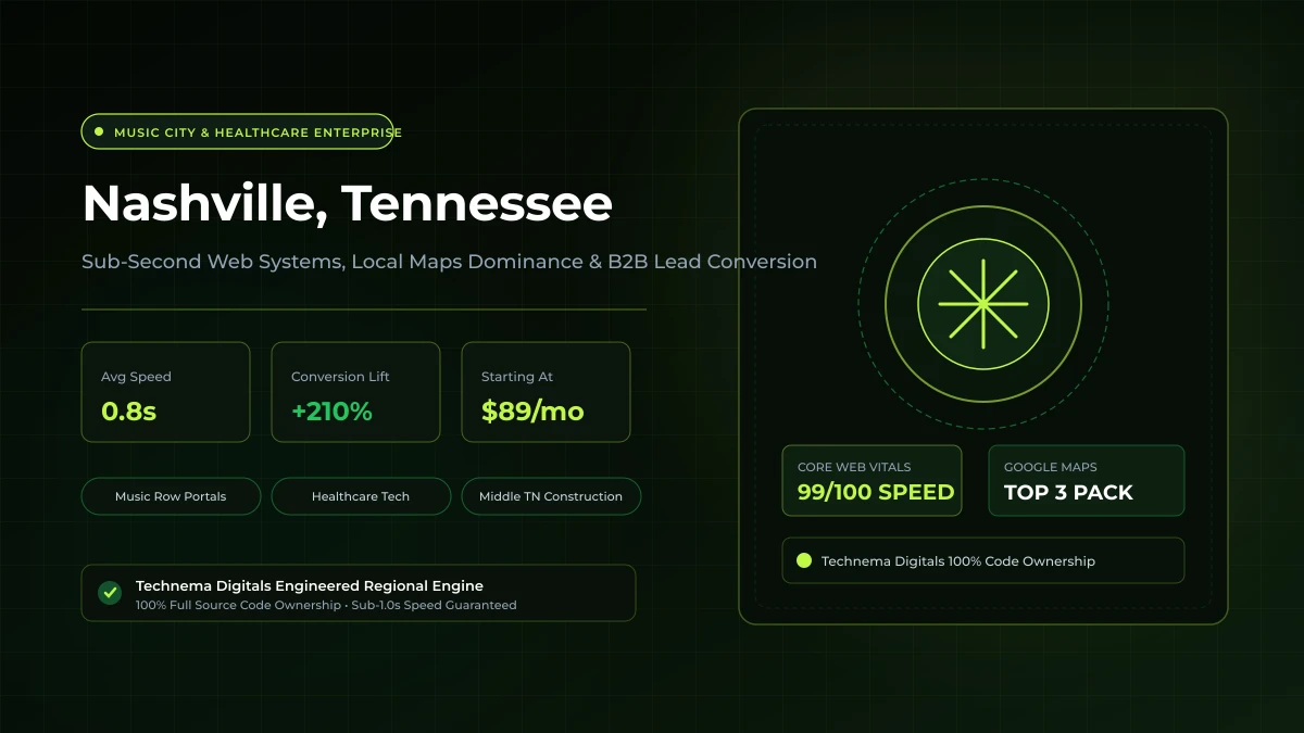 Nashville Web Design & Local SEO - Technema Digitals