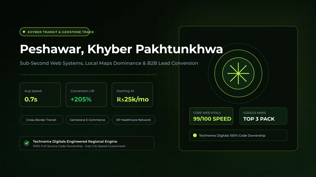 Peshawar Web Design & Local SEO - Technema Digitals