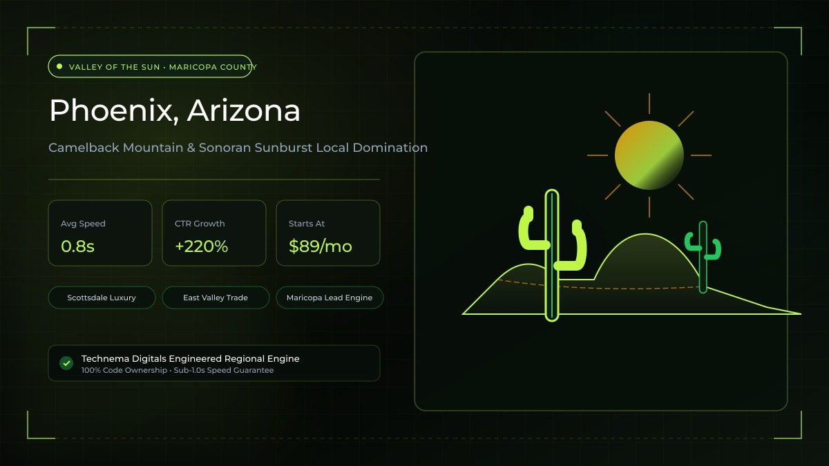 Phoenix, AZ Web Design & Local SEO