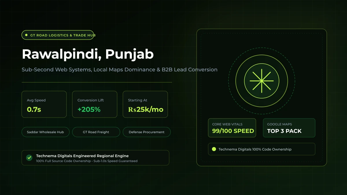 Rawalpindi Web Design & Local SEO - Technema Digitals