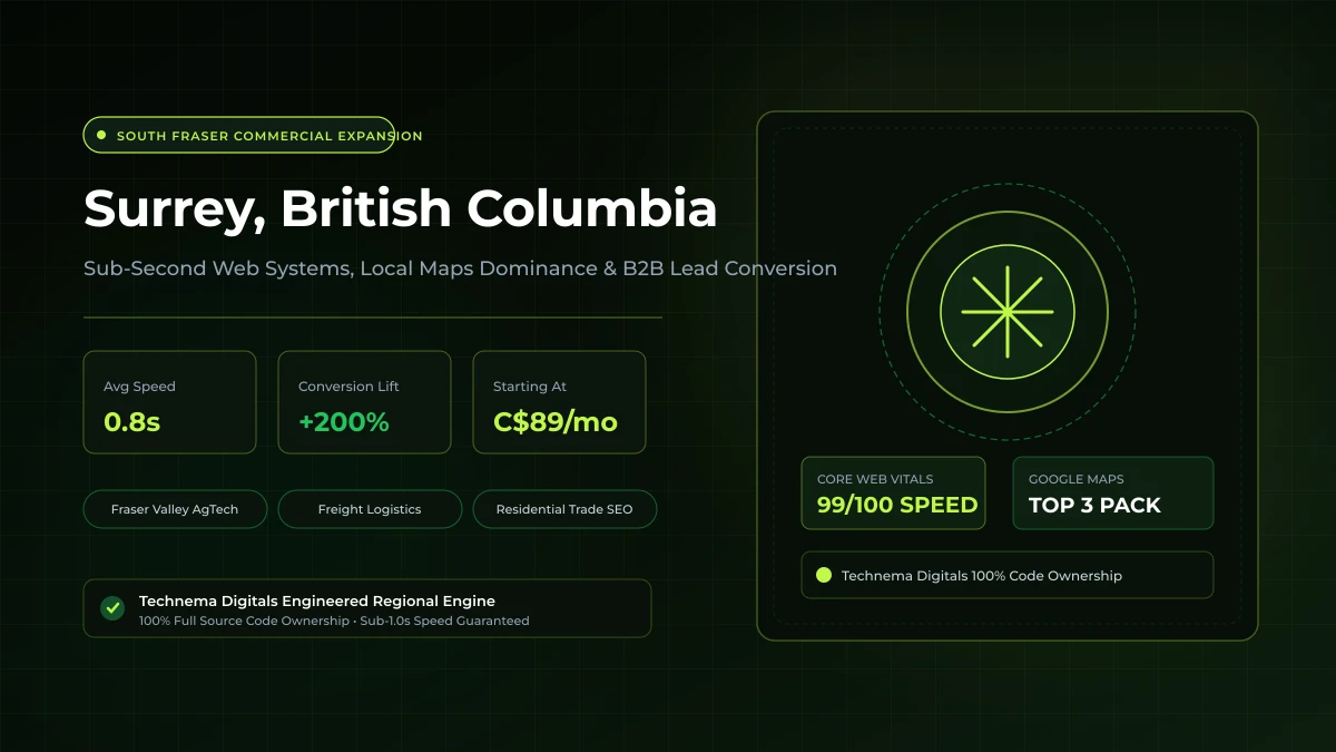 Surrey Web Design & Local SEO - Technema Digitals