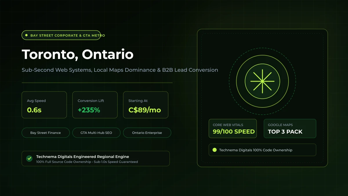 Toronto, ON Web Design & Local SEO