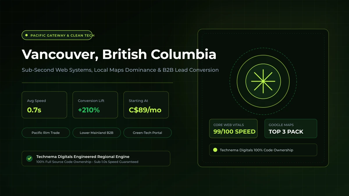 Vancouver, BC Web Design & Local SEO
