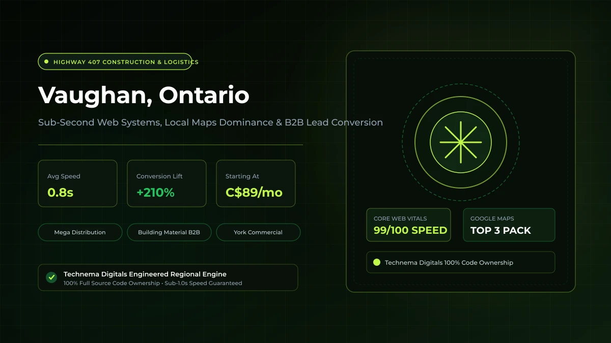 Vaughan Web Design & Local SEO - Technema Digitals