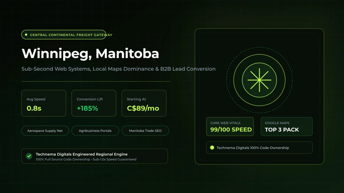 Winnipeg Web Design & Local SEO - Technema Digitals